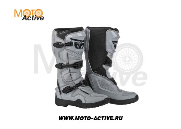 Мотоботы FLY RACING MAVERIK (серые/черные)